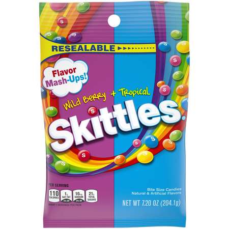 Skittles Skittles Peg Bag Mash-Ups 7.2 oz., PK12 317293
